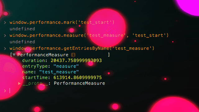 Measuring performance between high resolution timers