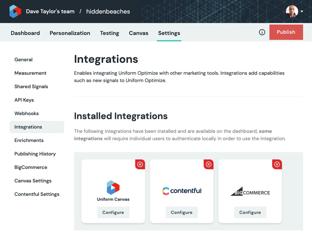 Integrations